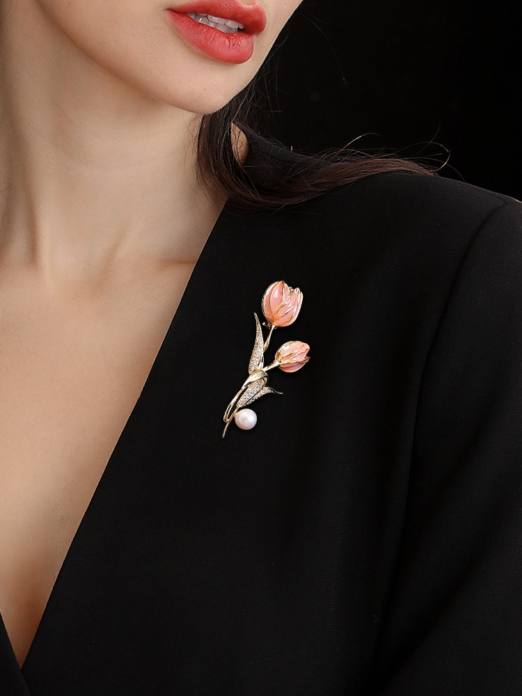 Abenheart Danish Silk Brooch, High-End Women's Luxury Design Brooch, Niche Gift