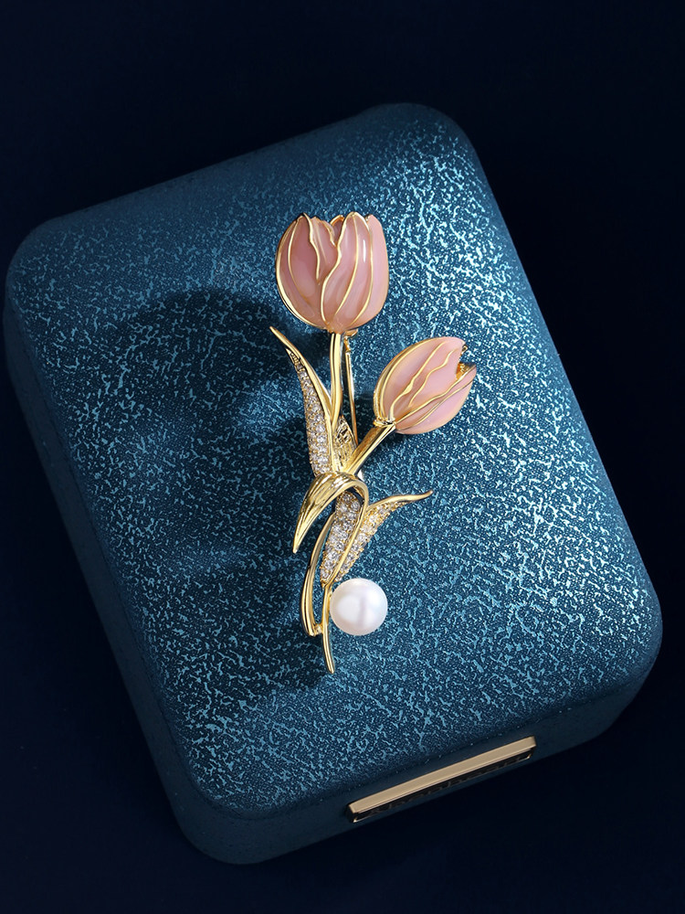 Abenheart Danish Silk Brooch, High-End Women's Luxury Design Brooch, Niche Gift