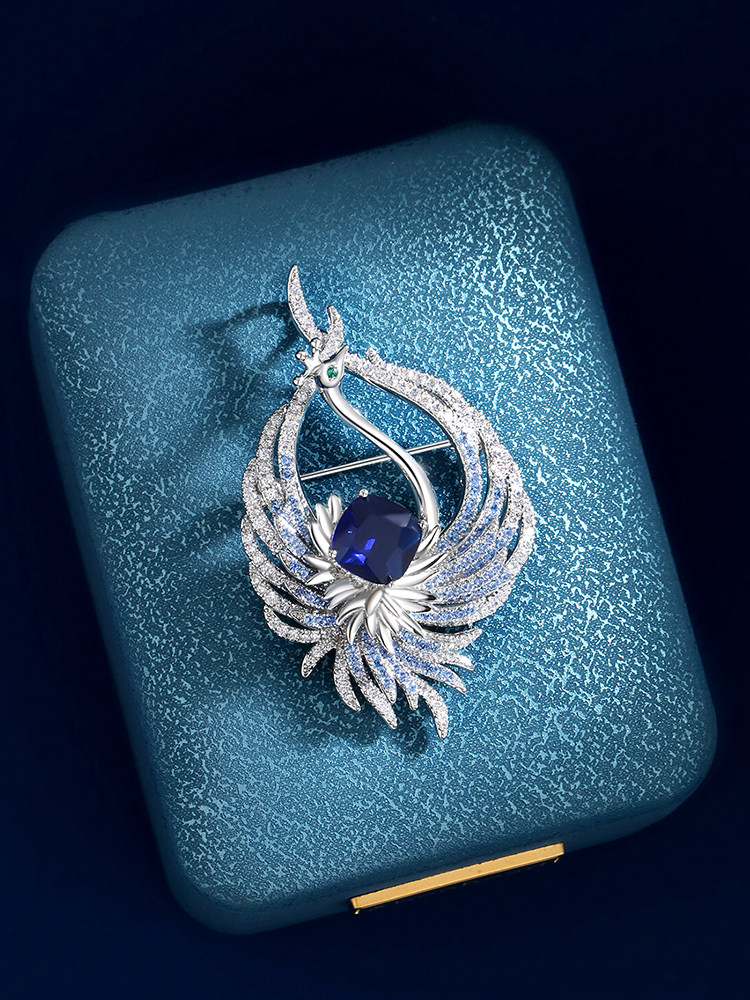 Abenheart Danish Fengxi Brooch, High-End Suit Fashion Exquisite Pin, Light Luxury Gift for Men and Women