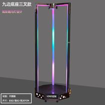 Bar luminous point stage ktv stainless steel door frame point stage LED point dance stick three-dimensional stainless steel frame stage