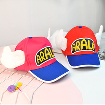 Arale Hat Womens Hat with Wings Cute Arela Little Flying Hat Little Genius Hat Travel Group Building Hat