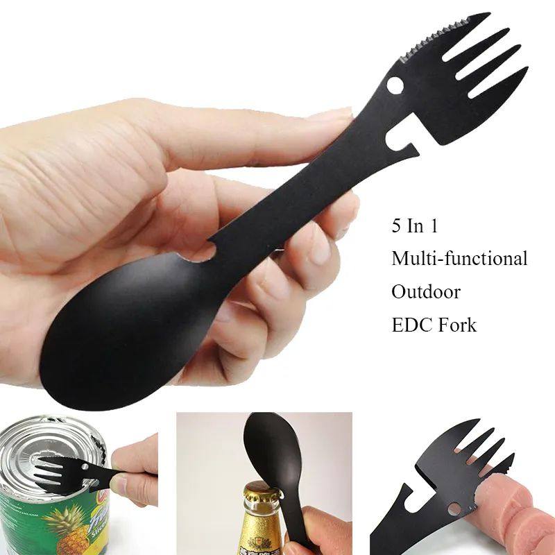 Outdoor Survival Tools 5 in 1 Camping Multi-functional EDC K