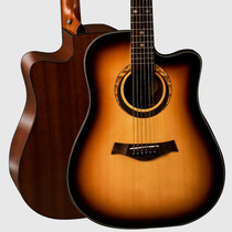 Spruce Sapele 41-inch folk guitar Beginner cutaway mid-range acoustic guitar Adult musical instrument jita manufacturer