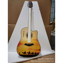 (Single board) 41-inch top single guitar folk cutaway acoustic guitar factory direct sale