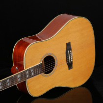 Folk guitar 41-inch spruce mahogany core barrel direct sale bright polished 40-inch guitar novice entry-level practice piano
