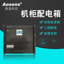 10U-06 19-inch standard cabinet power distribution box standard cabinet dedicated power distribution panel three-phase power distribution customized version