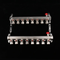 Tianyi Jinniu floor heating water collector high-end home decoration inlet and return water jacket valve exhaust valve set pert accessories 8 channels