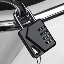 Metal large password lock padlock household door lock waterproof and rainproof password padlock head digital dormitory door lock wardrobe