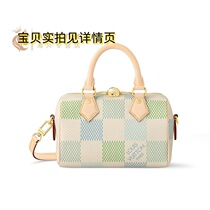 Womens bag pillow bag color block handheld shoulder crossbody bag