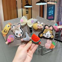 Childrens hair accessories hair clips for baby girls no harm to hair bags hair clips cute princess girls broken hair clips hair accessories