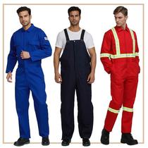 Flame retardant clothing is exported to the European and American markets. Flame retardant work clothes and jumpsuits. Coal mine and petroleum industry. American UL standard certification.