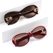 Real crystal glasses stone mirror drivers mirror for women fashionable sunglasses elegant womens sunglasses 2011