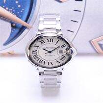 Second-hand Cartier womens watch Blue Balloon series 33mm watch W6920071 steel belt automatic mechanical watch