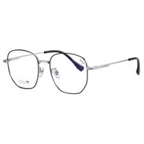 T23023 new titanium frame glasses frame ultra-light fashion versatile polygonal half titanium myopia frame unisex trendy