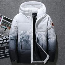 2024 New Men Down Jacket Winter Coat Short Snow Mountain Sha