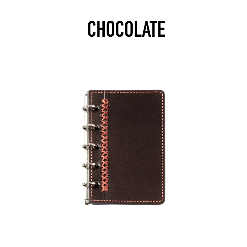 [May 29] Chocolate Full Series M5A7 Dark Brown Black Genuine Leather Vegetable-Tanned Lambskin Insert Board