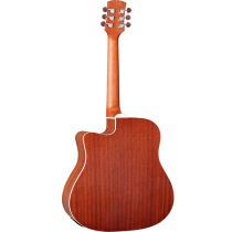Folk electric box guitar manufacturer direct sales 41-inch spruce Sapele cutaway guitar with EQ