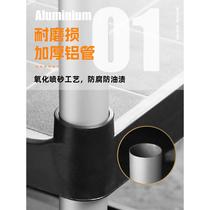 Hotel restaurant mobile food collection cart commercial trolley hotel three-story serving cart bowl collection cart food delivery trolley