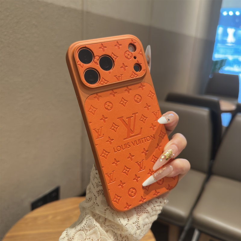 2026 New Model Instantly Transforms into a 17-Inch Large Screen Case Suitable for Apple 17 Pro Max, High-End iPhone 16 Pro Max Trendy Brand, 15 Light Luxury, 14 Super Popular, 13 High-End Feel, Plus Protective Leather Case with Vintage Pattern