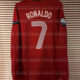 Portugal Portugal 2012 home and away long short-sleeved jerseys UEFA Nations League Cristiano Ronaldo team purchase DIY