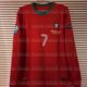 Portugal Portugal 2012 home and away long short-sleeved jerseys UEFA Nations League Cristiano Ronaldo team purchase DIY