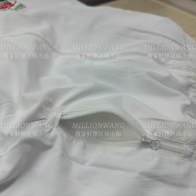 Brazilian White National Team Training Clothing Hooded Jacket Windproof and Waterproof Sportswear Football Long-Sleeved Warm Neymar