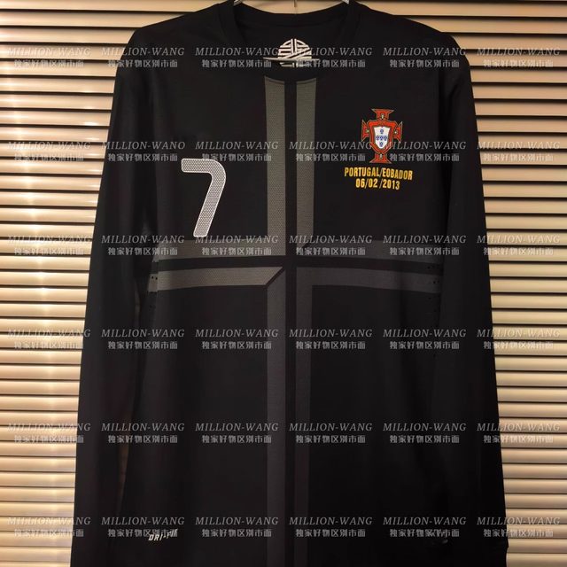 Portugal Portugal 2012 home and away long short-sleeved jerseys UEFA Nations League Cristiano Ronaldo team purchase DIY