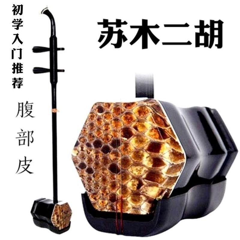苏州二胡铜轴木轴二胡六角二胡初学入门演奏民族乐器送全套配件-Taobao 