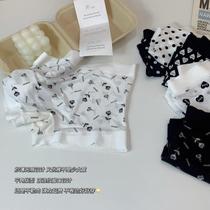 Anti-hip pinch ice silk boxer briefs for women medium low waist anti-exposure safety pants for women cute boxer shorts hip lift and breathable