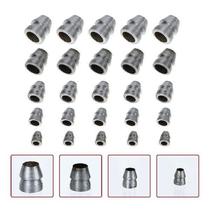 25Pcs Iron Wedes for Hammer Practical Round Wedes Accessor