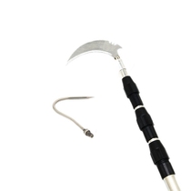 Ingenious Beijing fruit-picking artifact telescopic 7-meter pole hook knife pecan pine nut sophora flower toon betel nut hook grass