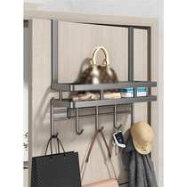 Hook clothes hanger 2023 new door no punching door hanging rack high door wall hanging door back storage storage rack