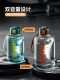 Fuguang Large-Capacity Water Bottle for Men, Sports Water Bottle for Women, Fitness Water Bottle, High-Temperature Resistant Straw, Plastic Cup
