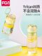 Fuguang Water Cup for Women, Portable Plastic Children's Student Direct Drinking Cup, Summer Heat-Resistant Tritan Sports Transparent Small Cup