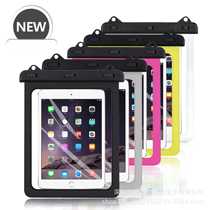 Transparent PVC tablet waterproof bag rafting and river swimming 10 5-inch iPad waterproof bag supports mixed batches