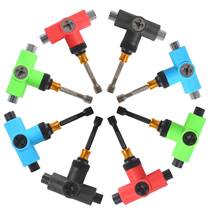 New high-end universal land surf board universal automatic skateboard t-shaped y-shaped tool nylon wrench skates
