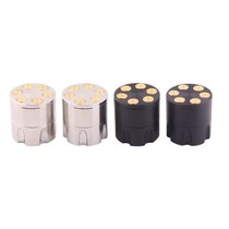 Hot selling 40MM 30MM bullet clip smoke grinder zinc alloy three-layer metal grinder