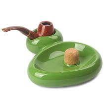 Shafen pipe flagship store Sedka ceramic pipe ashtray W1012 accessories pipe rack ashtray imported rations