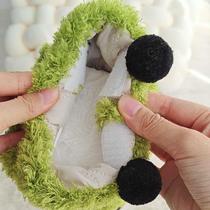 Mao Huhu little monster tissue bag hanging INS roll tissue bag car tissue box portable tissue bag