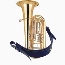 White Euphonium Strap Large Hug Strap Black Euphonium Strap Large Shoulder Strap