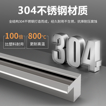 Stainless steel waterfall outlet flow channel flow wall water curtain water feature wall decoration landscape fish pond garden courtyard