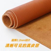 First layer cowhide desk pad extra large leather mouse pad office computer pad waterproof writing desk furniture leather pad customization