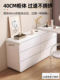 French-Style Cream Dressing Table and Dresser Combo 2026 New Model Bedroom Vanity Table for Small Apartments with Storage Corner Dressing Table