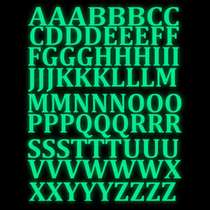 Cross-border Amazon fluorescent letters luminous wall stickers luminous decoration bedroom childrens room 26 English wall stickers