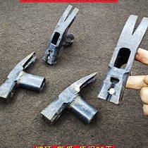 Woodworking nail hammer purely hand-forged hammer head square head square head claw hammer woodworking nail slot hammer with hammer magazine