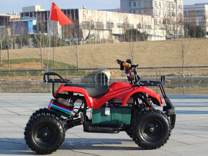 Nhỏ Bull ATV Trẻ Em Xe Điện Mini Vuông Cho Thuê Bốn bánh Xe Máy Trẻ Em Đồ Chơi Xe Hơi