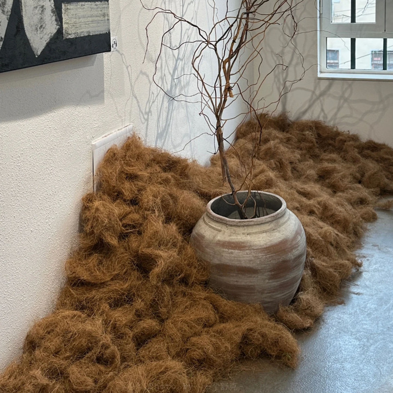 Autumn Decoration Materials, Floral Arrangements, Straw and Hemp Silk, Autumn Atmosphere, Autumn Landscaping, High-End Café