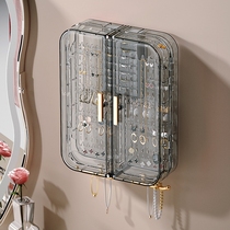 Japan imported MUJIE jewelry display rack large capacity wall-mounted earrings earrings necklaces and earrings storage box rack 3