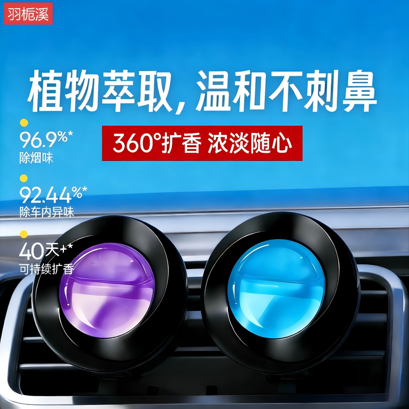 Car Air Freshener, Car Perfume, Air Conditioning Vent Decoration, High-End Long-Lasting Fragrance for Car Use, for Men and Women