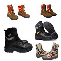 Forest fire-fighting boots puncture-proof fire-fighting shoes rescue forest fire-proof shoes 19-style forest police fire-fighting combat boots
